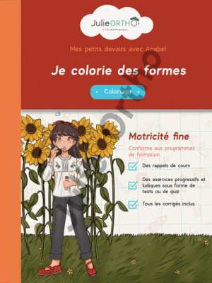 Je colorie des formes