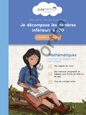 Je décompose les nombres inférieurs à 100