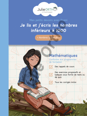Je lis et j'écris les nombres inférieurs à 1000