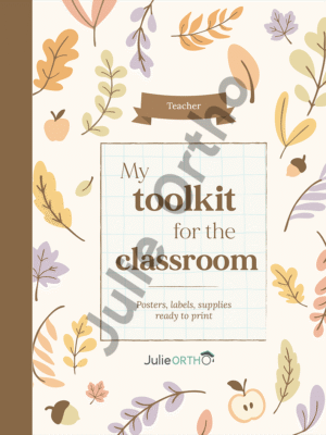 My toolkit for the classroom - Autumn